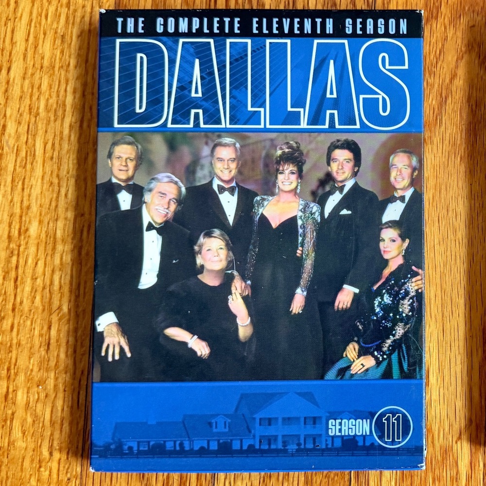 Dallas The Complete Eleventh Season 11 DVD Set 1987-1988‎ TV Series Larry Hagman